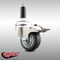 Service Caster 3 Inch 316SS Thermoplastic Rubber Swivel 7/8 Inch Stem Caster Lock Brake SCC SCC-SS316TTLEX20S314-TPRB-78 - alternate 3